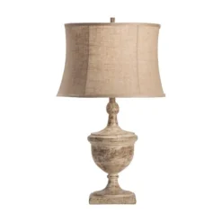 Distressed Carved Base Table Lamp-Kirkland's Home Hot