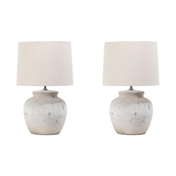 Distressed Ceramic Table Lamp-Kirkland's Home Best Sale