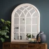 Distressed Cream Sadie Arch Mirror-Kirkland's Home Cheap