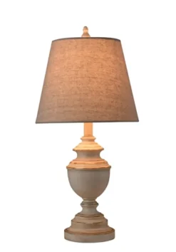 Distressed Cream Table Lamp-Kirkland's Home Shop