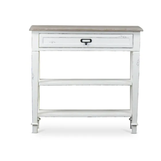 Distressed 1-Drawer Console Table-Kirkland's Home Clearance