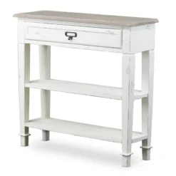 Distressed 1-Drawer Console Table-Kirkland's Home Clearance