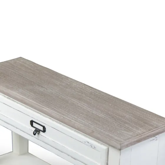 Distressed 1-Drawer Console Table-Kirkland's Home Clearance