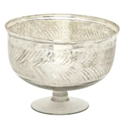 Distressed Glass Pedestal Bowl-Kirkland's Home Cheap