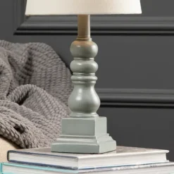 Distressed Gray Candlestick Table Lamp-Kirkland's Home Best Sale