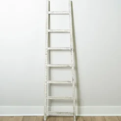 Distressed Leaning Ladder-Kirkland's Home Outlet