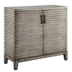 Distressed Linear 2-Door Wooden Chest-Kirkland's Home Cheap