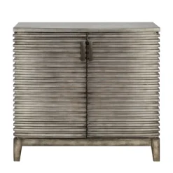 Distressed Linear 2-Door Wooden Chest-Kirkland's Home Cheap