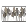 Distressed Metal Carved Leaves Wall Plaque-Kirkland's Home Online