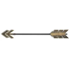 Distressed Metal Decorative Arrow Wall Plaque-Kirkland's Home Outlet