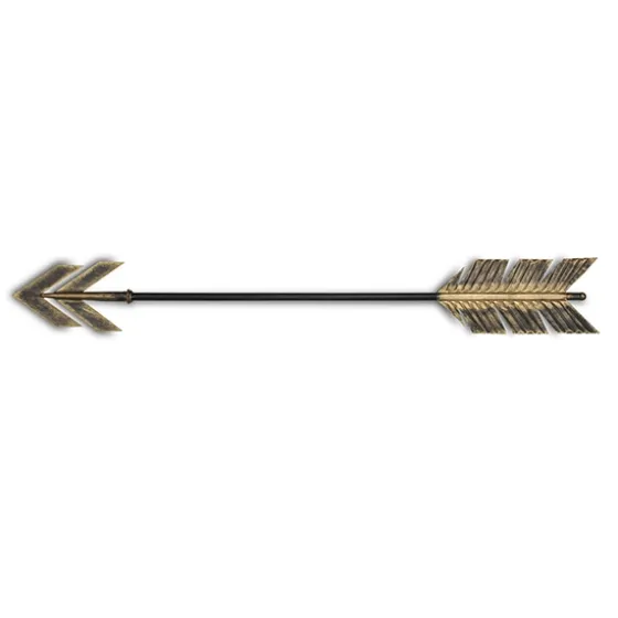 Distressed Metal Decorative Arrow Wall Plaque-Kirkland's Home Outlet