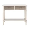 Distressed Natural Ronan 2-Drawer Console Table-Kirkland's Home Fashion