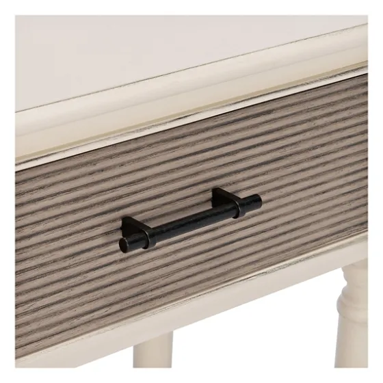 Distressed Natural Ronan 2-Drawer Console Table-Kirkland's Home Fashion