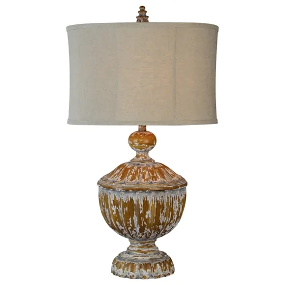 Distressed Natural Table Lamp-Kirkland's Home Sale