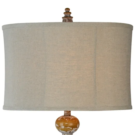 Distressed Natural Table Lamp-Kirkland's Home Sale