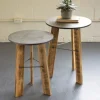 Distressed Recycled Wood 2-Pc. Accent Table Set-Kirkland's Home Hot