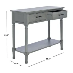 Distressed Ronan 2-Drawer Console Table-Kirkland's Home Fashion