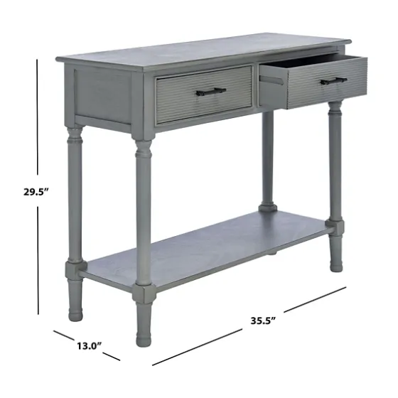 Distressed Ronan 2-Drawer Console Table-Kirkland's Home Fashion