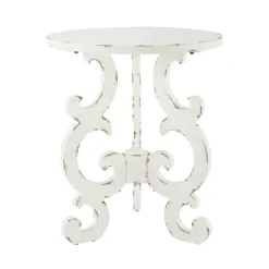 Distressed Scrollwork Accent Table-Kirkland's Home New