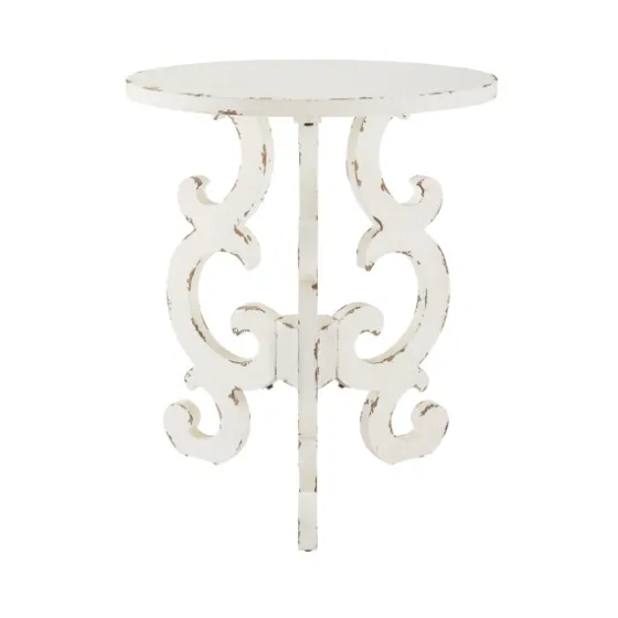 Distressed Scrollwork Accent Table-Kirkland's Home New