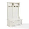 Distressed Seanan Storage Hall Tree-Kirkland's Home Store