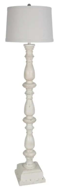 Distressed Square Base Floor Lamp-Kirkland's Home Best Sale