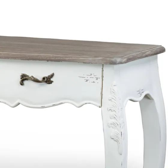 Distressed Streaked Console Table-Kirkland's Home Best