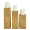 Distressed Sunburst Candle Holders, Set Of 3-Kirkland's Home Hot