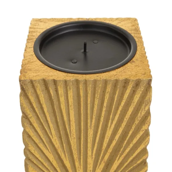Distressed Sunburst Candle Holders, Set Of 3-Kirkland's Home Hot