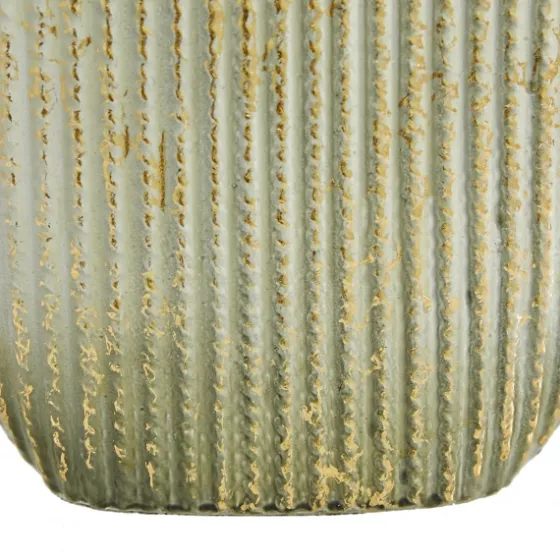 Distressed White And Beige Flat Vases, Set Of 2-Kirkland's Home Best
