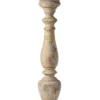 Distressed White Berkshire Column Floor Lamp-Kirkland's Home Discount