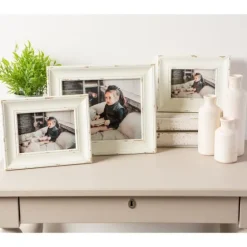 Distressed White Farmhouse Frame, 8X10-Kirkland's Home Best Sale