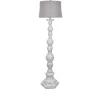 Distressed White Floor Lamp-Kirkland's Home Outlet