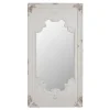 Distressed White Scroll Framed Wall Mirror-Kirkland's Home Cheap