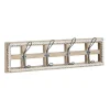 Distressed White Wood And Metal Wall Hooks-Kirkland's Home Outlet