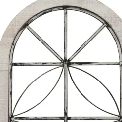 Distressed Wood And Metal Window Wall Plaque-Kirkland's Home Cheap