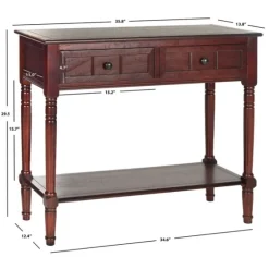Distressed Wood 2-Drawer Console Table-Kirkland's Home Cheap
