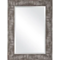 Distressed Wood Grain Framed Mirror-Kirkland's Home Cheap