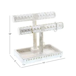 Distressed Wood Jewelry Stand-Kirkland's Home Hot