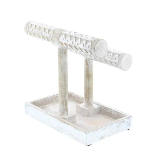 Distressed Wood Jewelry Stand-Kirkland's Home Hot