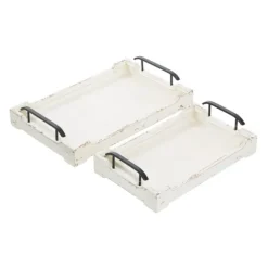 Distressed Wood Trays, Set Of 2-Kirkland's Home Hot