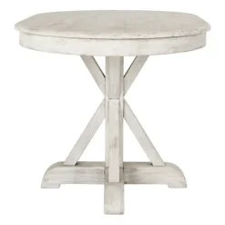 Distressed Wood X Base Oval Dining Table-Kirkland's Home Hot