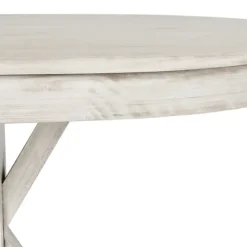 Distressed Wood X Base Oval Dining Table-Kirkland's Home Hot