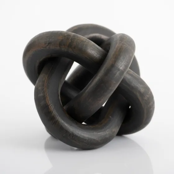Distressed Wooden Knot Sculpture-Kirkland's Home Sale