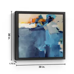 Dizzy At The Edge Framed Canvas Art Print-Kirkland's Home Flash Sale