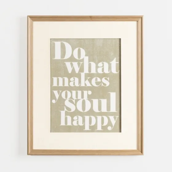 Do What Makes Your Soul Happy Wall Plaque-Kirkland's Home Sale