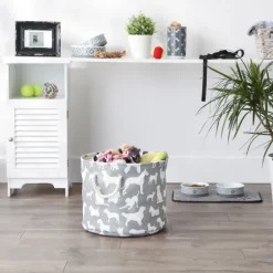 Dog Show Round Storage Bin, 15 In.-Kirkland's Home Hot