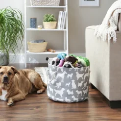 Dog Show Round Storage Bin, 15 In.-Kirkland's Home Hot