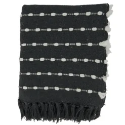 Dotted Fringe Throw Blanket-Kirkland's Home Clearance