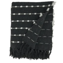 Dotted Fringe Throw Blanket-Kirkland's Home Clearance